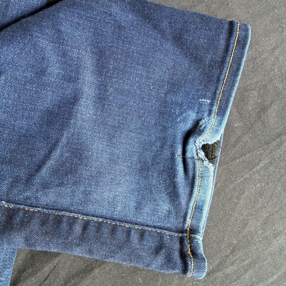Hudson Jeans Womens Mid Rise Bootcut Dark Wash‎ Blue Denim Size 30 Inseam 30 - Picture 3 of 12